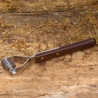 Mars Coat-King Solingen - Uitdunkam - Klittenkam - Mini Fijn - 1.5 mm - 10 Messen - Bruin