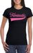 Bellatio Decorations Foute party t-shirt voor dames - Femtastic - zwart - glitter - carnaval/themafeest XXL