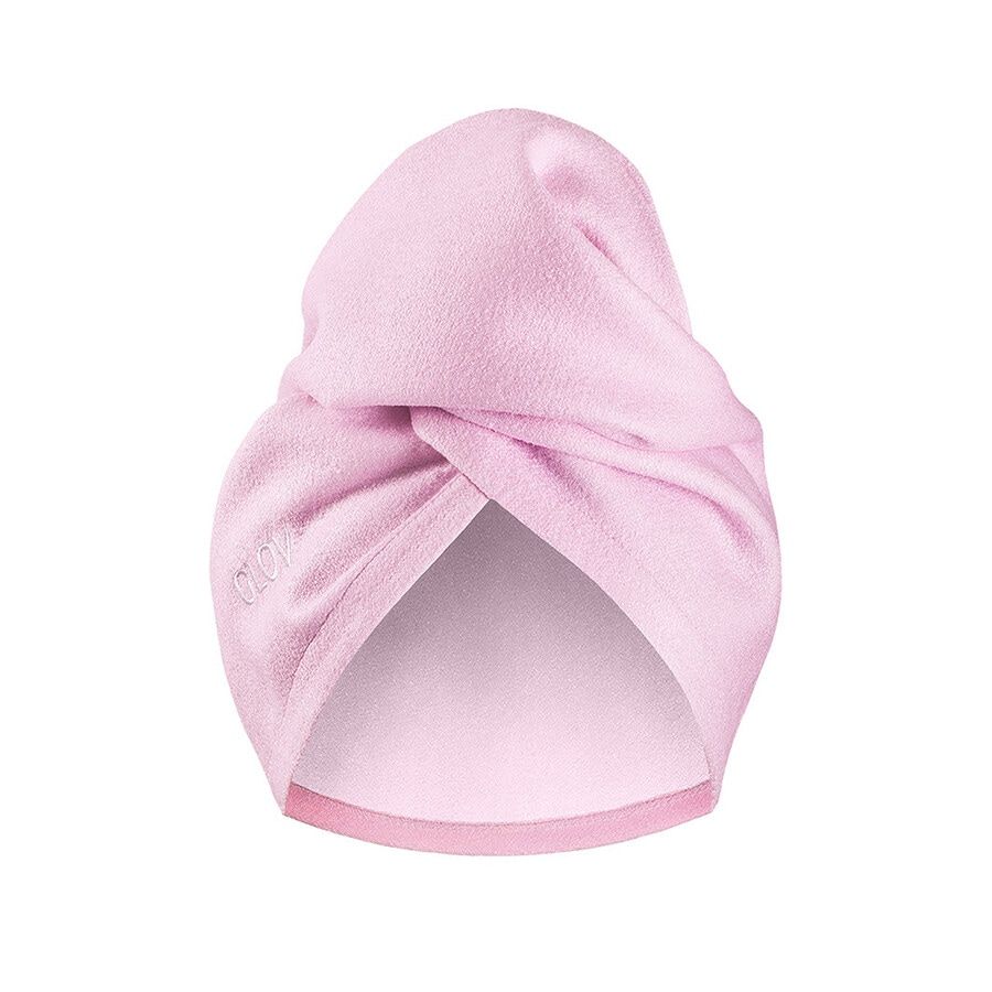 GLOV Pink Hair Wrap - Ultra-absorbent