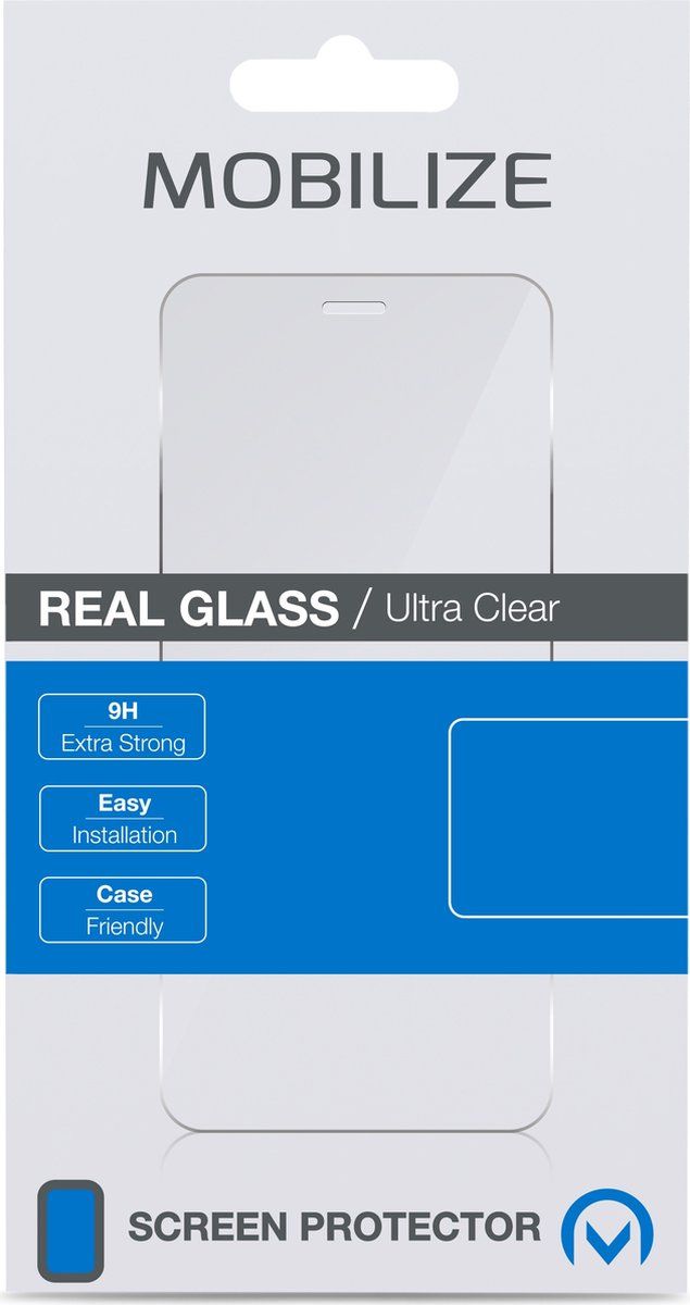 Mobilize Gehard Glas Screenprotector Motorola Moto E32 - Clear