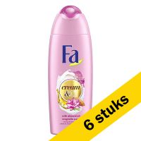 6x Fa Cream & Oil douchecreme Silk & Magnolia (250 ml) - Aanbieding
