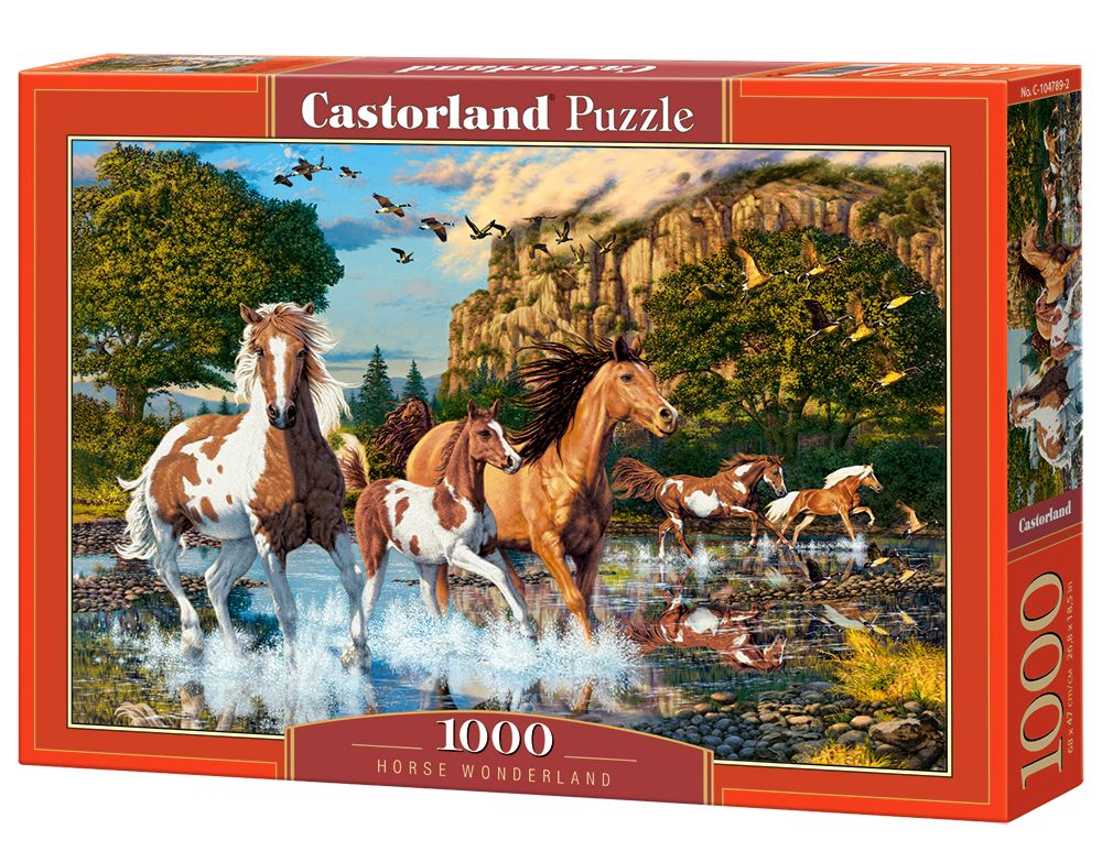 Castorland Horse Wonderland - 1000 stukjes Puzzel - 9+ jaar