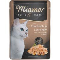 Miamor Fijne Filets in Gelei Tonijn in zalmgelei 24x100 g