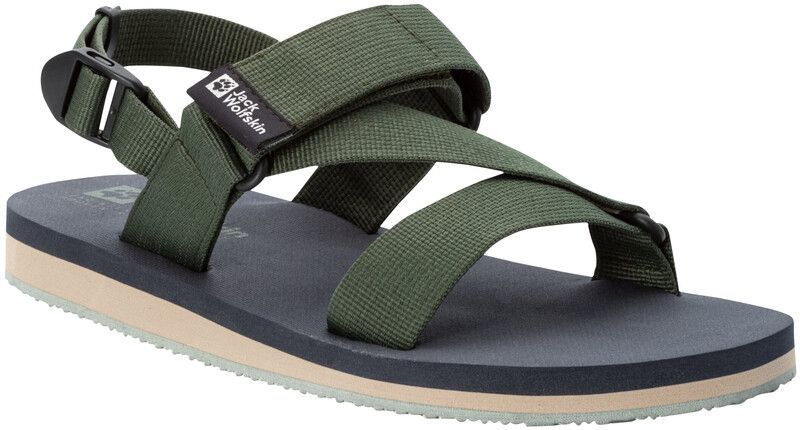 Jack Wolfskin Urban Entdeckung Belt - Heren - groen - EU 45 - Casual Sandalen - 2023