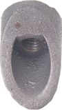 Bofix Stuurpen Conus Schuin Grijs Staal M8 X 21