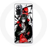 Maniacase Etui voor Xiaomi Redmi Note 10 Pro Itachi Uchiwa Naruto Anime Teaser