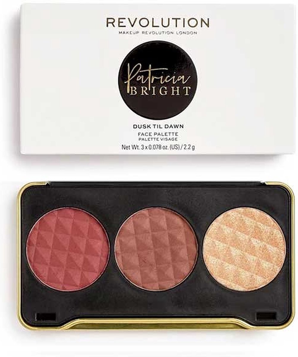 Makeup Revolution Patricia Brights Contour Palette - Dusk Til Dawn