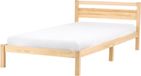 Beliani MERCURER - Bedframe - Lichtbruin - 120 x 200 cm - Dennenhout