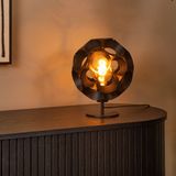 Lucide HANNELORE - Tafellamp - Ø 25 cm - 1xE27 - Zwart
