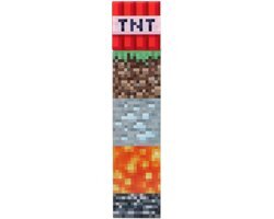 Minecraft Drinkfles Rechthoek 650 ml.