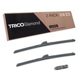 TRICO Diamond 24" + 22" Premium Automotive Replacement Windshield Wiper Blades (Set of 2)