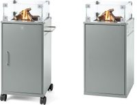 Happy Cocooning Cocoon Move Grijs - Terrashaard op Gas - Stijlvolle Buitenhaard - 72x47x103 cm