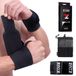 ZEUZ 2 Stuks Polsband voor Fitness & CrossFit - Wrist wraps – Krachttraining – Polsbrace – Zwart