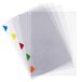 Tarifold 511519 Pak met 5 mappen van PVC A4 + PVC Long Life – extra sterk – grote capaciteit, verschillende kleuren, 5 stuks