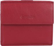 Esquire Oslo creditcard etui RFID leer 9.5 cm - 6 Sleuven - rood