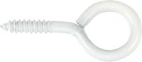 AMIG Schroefogen - 6x - staal - 50 mm - wit