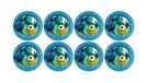 ALMACENESADAN 3327; verpakking met 8 papieren borden Monsters Universe; diameter 20 cm; ideaal voor feestjes en verjaardagen