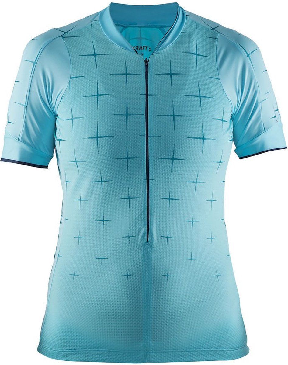 Craft Belle Glow Jersey fietsshirt - blauw - 2023