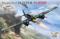 TAKOM Modelbouwpakket Vliegtuigen - 48002 Henschel Hs 129 B-3 WWII - Duits Propellervliegtuig Plastic - 1:48 - Modelbouw