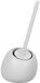 Toiletborstel Villeroy & Boch Toiletborstel en houder voor badkamer, toiletborstel, keramiek, 18,5 x 16,5 x 34,5 cm, wit