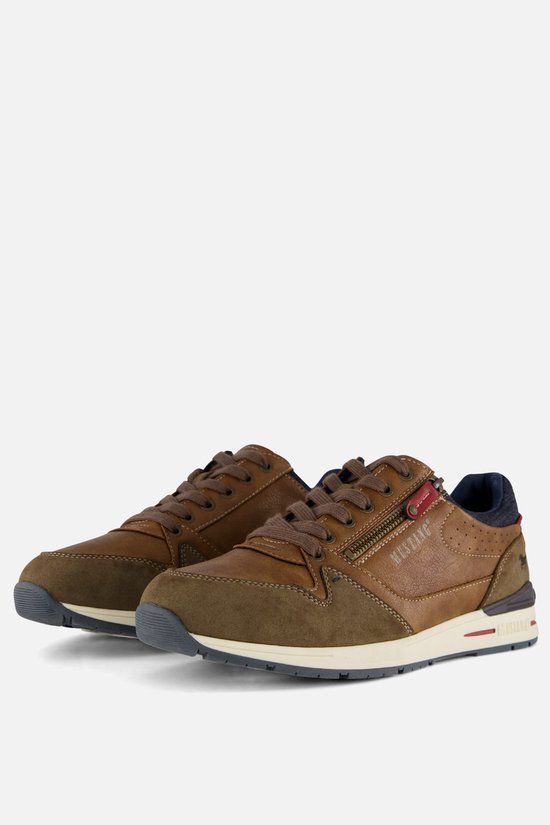 Mustang Sneakers bruin Synthetisch - Maat 44