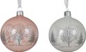 Decoris Kerstballen glas d8 cm mix 1 stuk(s)