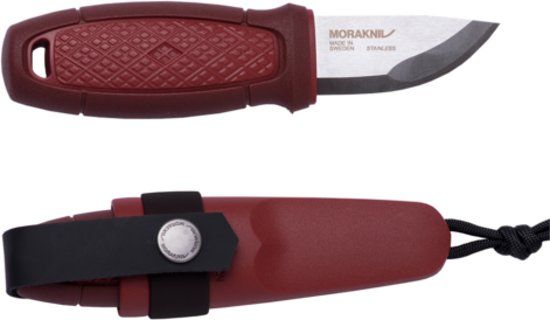 Mora survivalmes Eldris Neck-knife Sandvik staal - rood