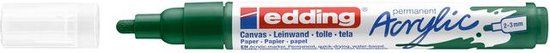 edding Acrylmarker e-5100 m mosgroen | 10 stuks