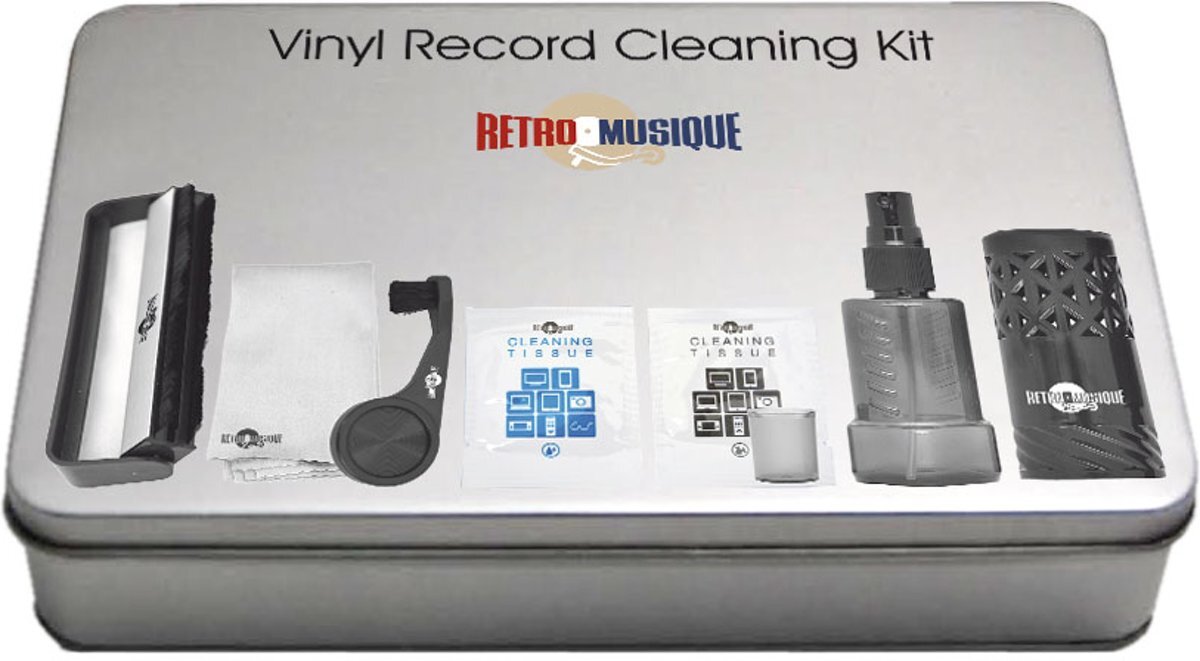 Retro Musique Vinyl Record Cleaning Kit