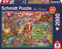 Schmidt Legpuzzel De schat van de draken 2000 stukjes