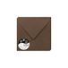 Clairefontaine 5874C - Pakket van 20 Gegomde Vierkant 16,5x16,5cm 120g