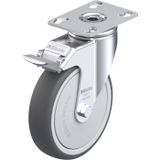 Blickle LKPA-PATH 126KF-FI Zwenkwiel met rem Wieldiameter: 125 mm Draagvermogen (max.): 120 kg 1 stuk(s)