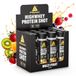 PEAK HIGHWHEY Protein Shot - présentoir | 12 x 100 ml Saveur : Fruits multicolores | Clear Whey liquide (Beta-Latoglobuline) contenant 20 g de protéines et 2,75 g de L-Leucine par flacon
