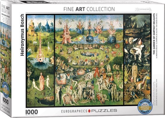 Eurographics The Garden of Earthly Delights - Jheronimus Bosch Puzzel (1000 stukjes)