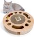 Shenzhen Haorui Industrial Technology Co., Ltd. Poteau griffoir rond en carton pour chat avec herbe à chat et jouets interactifs pour chat - pour lit
