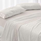 Burrito Blanco Beddengoedset, 105 cm brede bedden (+ beschikbare maten), design 539, kleur beige (105 x 190/200 cm)