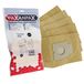Paxanpax VB450 Compatibele papieren zakken voor Panasonic C20E MCC, MCCG, MCE cilinderserie (5 stuks), papier, bruin