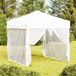 Maison Exclusive - Tente de réception pliable avec parois latérales, blanc, 2x2 mètre