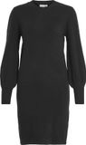 VILA VIKERRY O-NECK KNIT DRESS - NOOS - Dames - Mini jurken - Zwart - XL