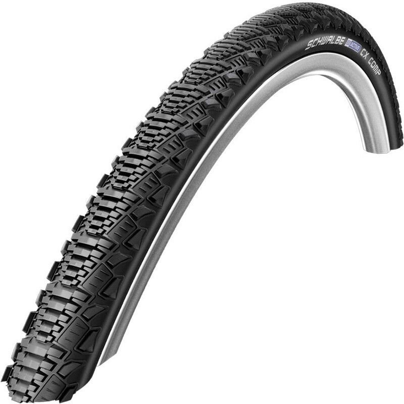 SCHWALBE CX Comp Clincher band Active 28" K-Guard SBC, zwart
