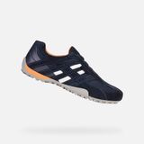 GEOX SNAKE HEREN Sneakers - Marineblauw - Maat 44