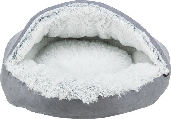 Trixie Donut Harvey Hondenmand - Grijs/Wit-Zwart - 70x70 cm