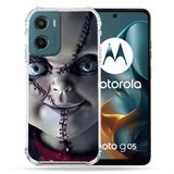 Versterkte Motorola Versterkte hoes voor Motorola G05 / E15 Horror Chucky Litteken