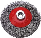 wolfcraft - Brosse conique en fil d'acier - 2705000