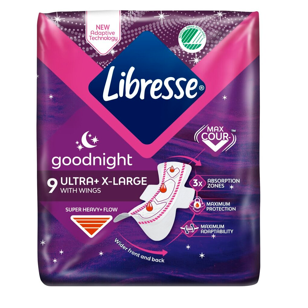 Libresse Ultra Goodnight XL Maandverband