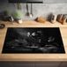 Merkloos KitchenYeah® Inductie beschermer 89.6x51.6 cm - Krant - Stilleven - Viool - Inductie kookplaat accessoire