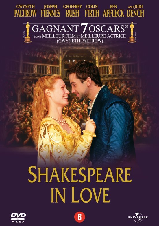 Colin Firth Shakespeare in Love dvd