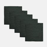 The One Towelling Gastendoek - 30x30 cm - 5 stuks - Hotelkwaliteit - 450 g/m² - 100% Gekamd katoen - Antraciet