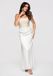 Ombre LARICA Jurk - Mouwloos - Rits - Effen Ecru M