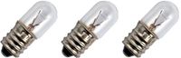 OE Lightning Signaallamp E12 30V 3.3W - 2500K Wit - T13 Gloeilamp Ø13mm - 33mm - 110mA - Dimbaar - 3 stuks